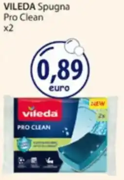 Acqua & Sapone VILEDA Spugna Pro Clean x2 offerta