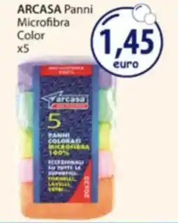 Acqua & Sapone ARCASA Panni Microfibra Color x5 offerta