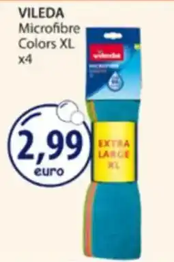 Acqua & Sapone VILEDA Microfibre Colors XL x4 offerta