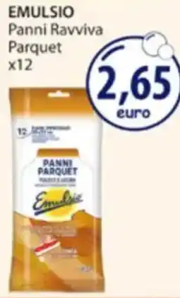 Acqua & Sapone EMULSIO Panni Ravviva Parquet x12 offerta