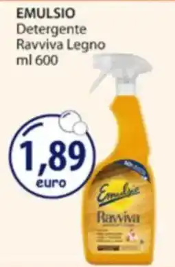Acqua & Sapone EMULSIO Detergente Ravviva Legno offerta