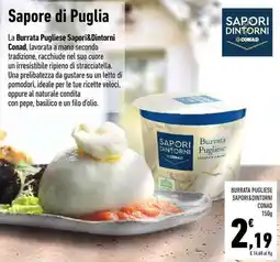 Conad Superstore Burrata pugliese sapori&dintorni CONAD offerta
