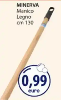Acqua & Sapone MINERVA Manico Legno 130 cm offerta