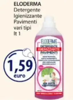 Acqua & Sapone ELODERMA Detergente Igienizzante Pavimenti offerta