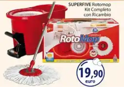 Acqua & Sapone SUPERFIVE Rotomop Kit Completo con Ricambio offerta