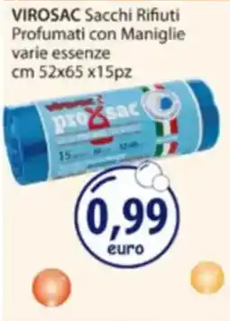 Acqua & Sapone VIROSAC Sacchi Rifiuti Profumati con Maniglie offerta