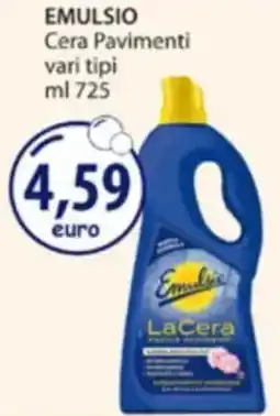 Acqua & Sapone EMULSIO Cera Pavimenti offerta