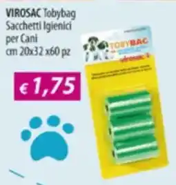 Acqua & Sapone VIROSAC Tobybag Sacchetti Igienici per Cani offerta