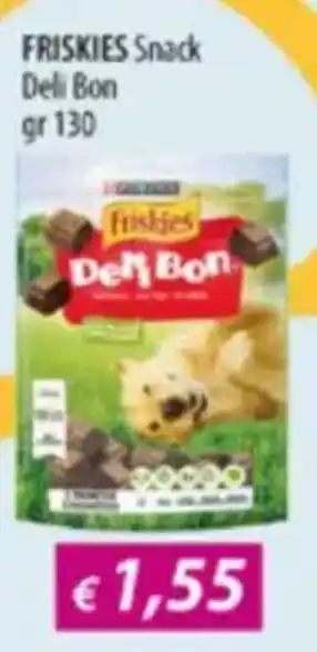 Acqua & Sapone FRISKIES Snack Deli Bon offerta