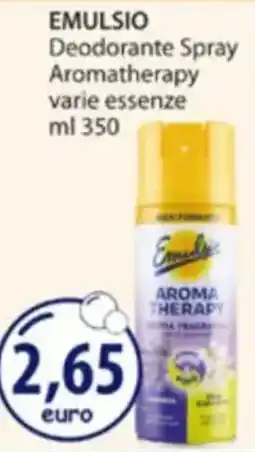 Acqua & Sapone EMULSIO Deodorante Spray Aromatherapy offerta