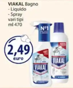 Acqua & Sapone VIAKAL Bagno -Liquido - Spray offerta