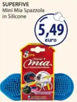 Acqua & Sapone SUPERFIVE Mini Mia Spazzola in Silicone offerta