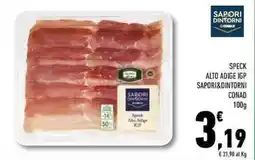 Conad Superstore Speck alto adige igp sapori&dintorni CONAD offerta