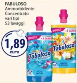 Acqua & Sapone FABULOSO Ammorbidente Concentrato offerta