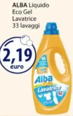 Acqua & Sapone ALBA Liquido Eco Gel Lavatrice offerta