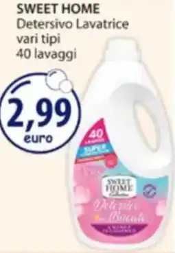 Acqua & Sapone SWEET HOME Detersivo Lavatrice offerta