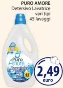 Acqua & Sapone PURO AMORE Detersivo Lavatrice offerta