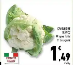 Conad Superstore Cavolfiore bianco offerta