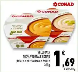 Conad Superstore Vellutata 100% vegetale CONAD offerta