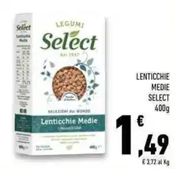 Conad Superstore Lenticchie medie SELECT offerta