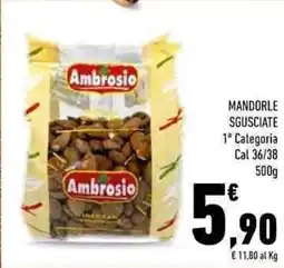 Conad Superstore Mandorle sgusciate offerta