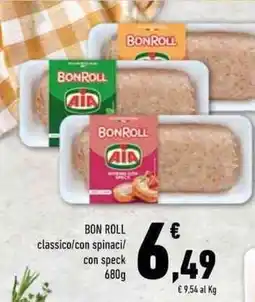 Conad Superstore BON ROLL classico/con spinaci/ con speck offerta