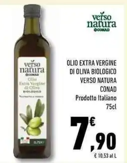 Conad Superstore Olio extra vergine di oliva biologico VERSO NATURA CONAD offerta