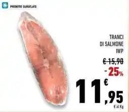 Conad Superstore Tranci di salmone IWP offerta