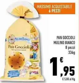 Conad Superstore Pan goccioli MULINO BIANCO 8 pezzi offerta
