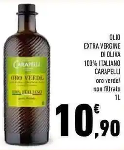Conad Superstore Olio extra vergine di oliva 100% italiano CARAPELLI offerta