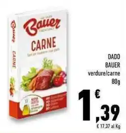 Conad Superstore Dado BAUER verdure/carne offerta