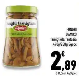 Conad Superstore Funghi D'AMICO offerta