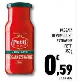 Conad Superstore Passata di pomodoro extrafine PETTI offerta
