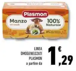 Conad Superstore Linea omogeneizzati PLASMON offerta