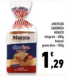 Conad Superstore American sandwich MORATO offerta