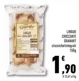 Conad Superstore Lingue croccanti GRANART offerta