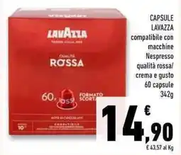 Conad Superstore Capsule LAVAZZA offerta