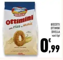 Conad Superstore Biscotti ottimini DIVELLA offerta