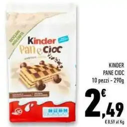 Conad Superstore Kinder pane cioc offerta