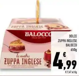Conad Superstore Dolce zuppa inglese BALOCCO offerta
