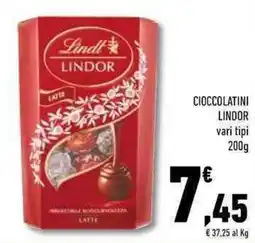 Conad Superstore Cioccolatini LINDOR offerta