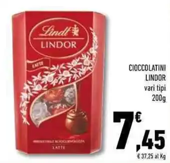 Conad Superstore Cioccolatini LINDOR offerta