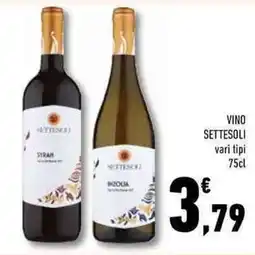 Conad Superstore Vino SETTESOLI offerta