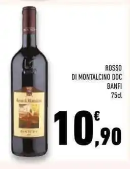 Conad Superstore Rosso di montalcino DOC BANFI offerta