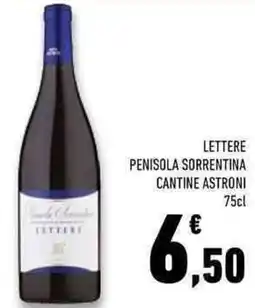 Conad Superstore Lettere penisola sorrentina CANTINE ASTRONI offerta