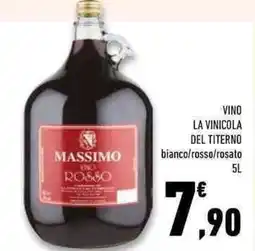 Conad Superstore Vino LA VINICOLA DEL TITERNO offerta
