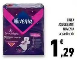 Conad Superstore Linea assorbenti NUVENIA offerta