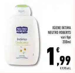 Conad Superstore Igiene intima NEUTRO ROBERTS offerta