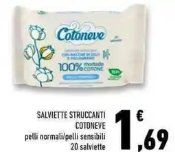 Conad Superstore Salviette struccanti COTONEVE offerta