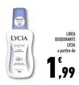 Conad Superstore Linea deodorante LYCIA offerta